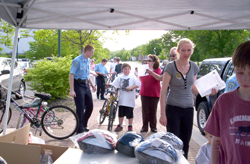 100 bikes registered